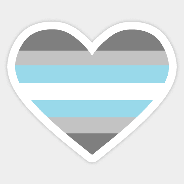 Demiboy pride heart Sticker by Marissa